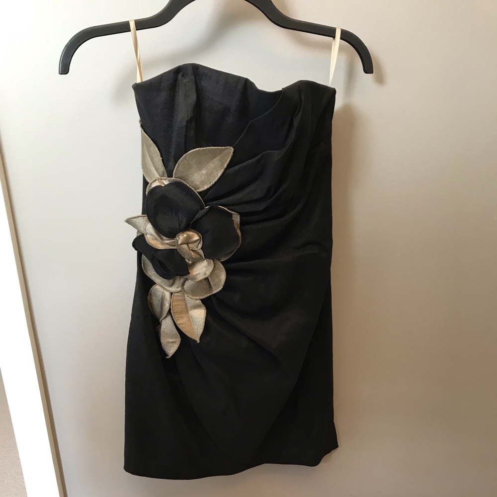 Cache Mini Dress with Flower